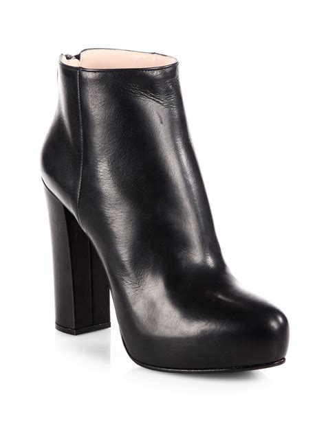 prada ankle boots 2014